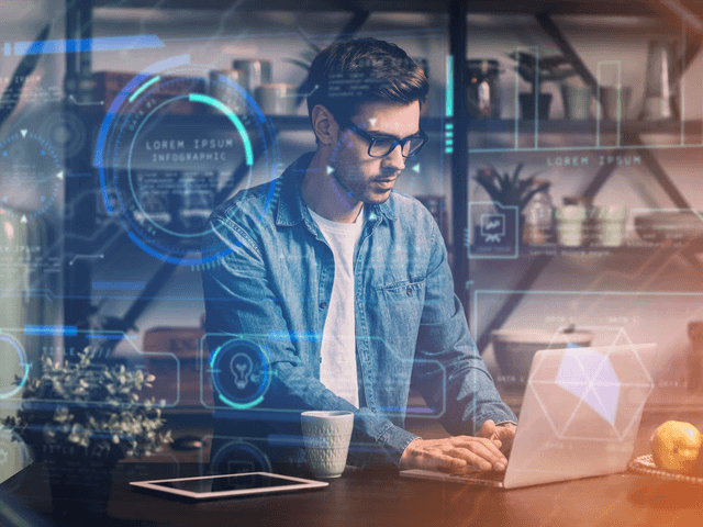 Professional at work